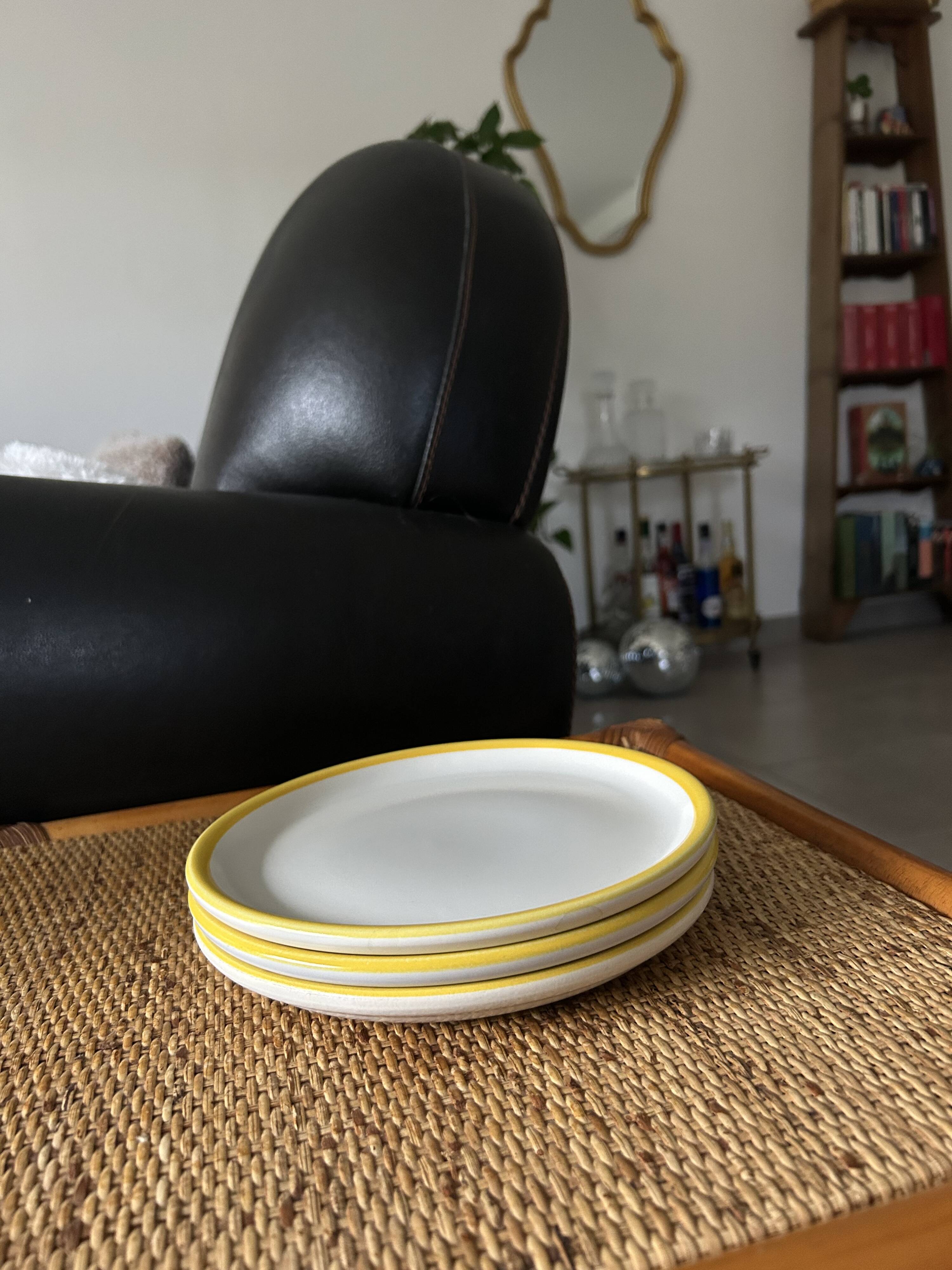 Assiettes vintage Salins les Bains