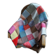 Plaid patchwork en laine