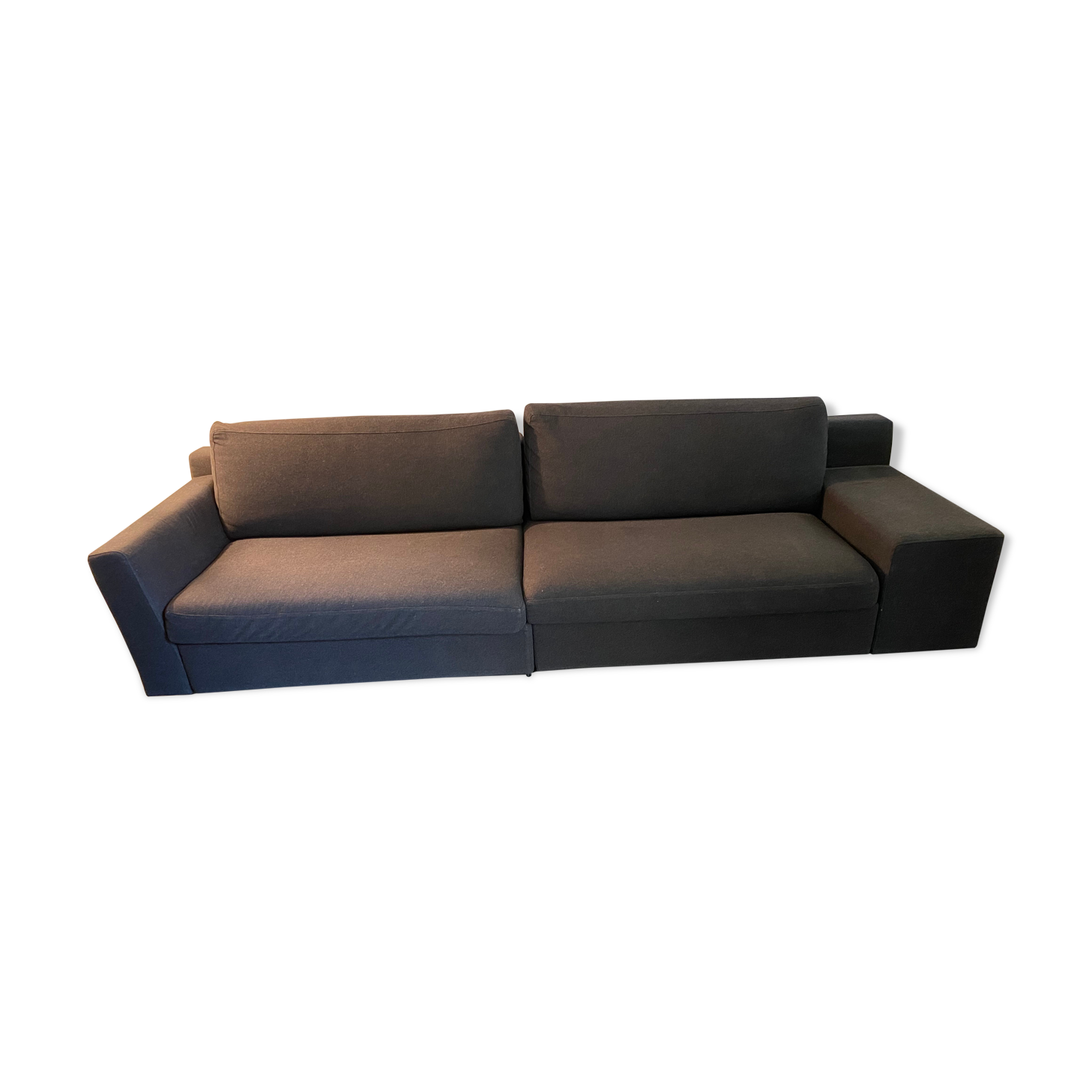 Canapé Cassina Mister – Design Philippe Starck – Gris + Méridienne Dissociable