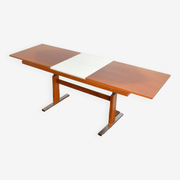 Scandinavian extendable dining table 1960s