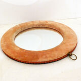 Mirror frame velvet pink 24cm