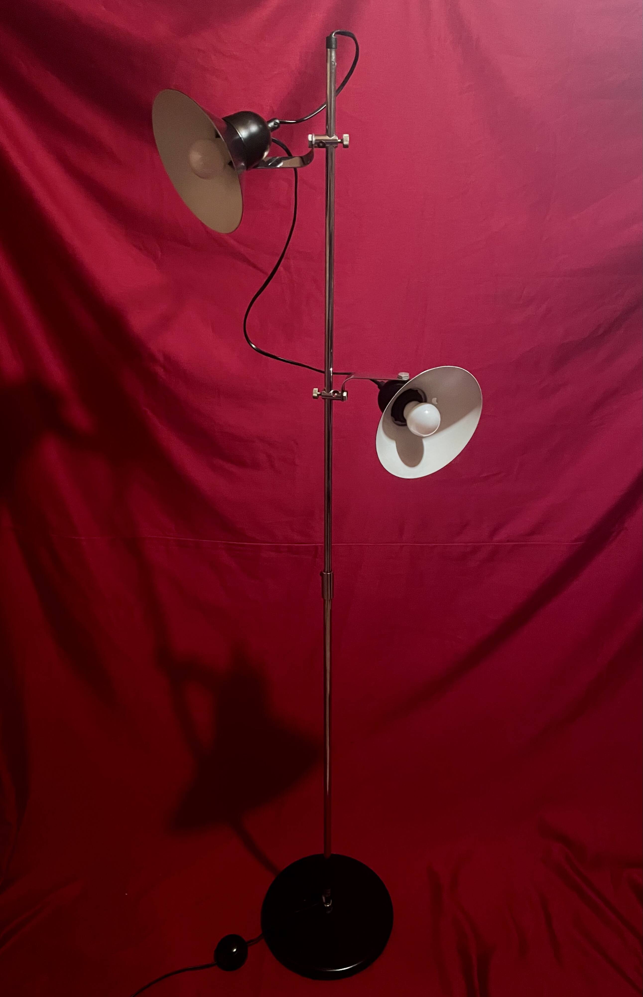 Space Age floor lamp, vintage, 70s