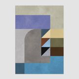 Geometric art prints. Format (50x70cm