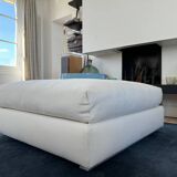 Large square Italian design pouf