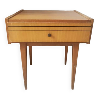 Bedside table with compass legs 60/70