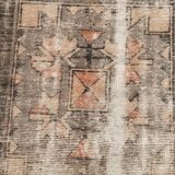 3x10 Pale Red Oriental Persian Runner Rug 86x313Cm SK 22156