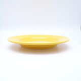Set of 2 yellow ceramic plates