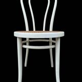 1920s caned bistro chairs