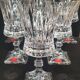 6 water glasses from the Cristallerie Royale de Champagne-Bayel.