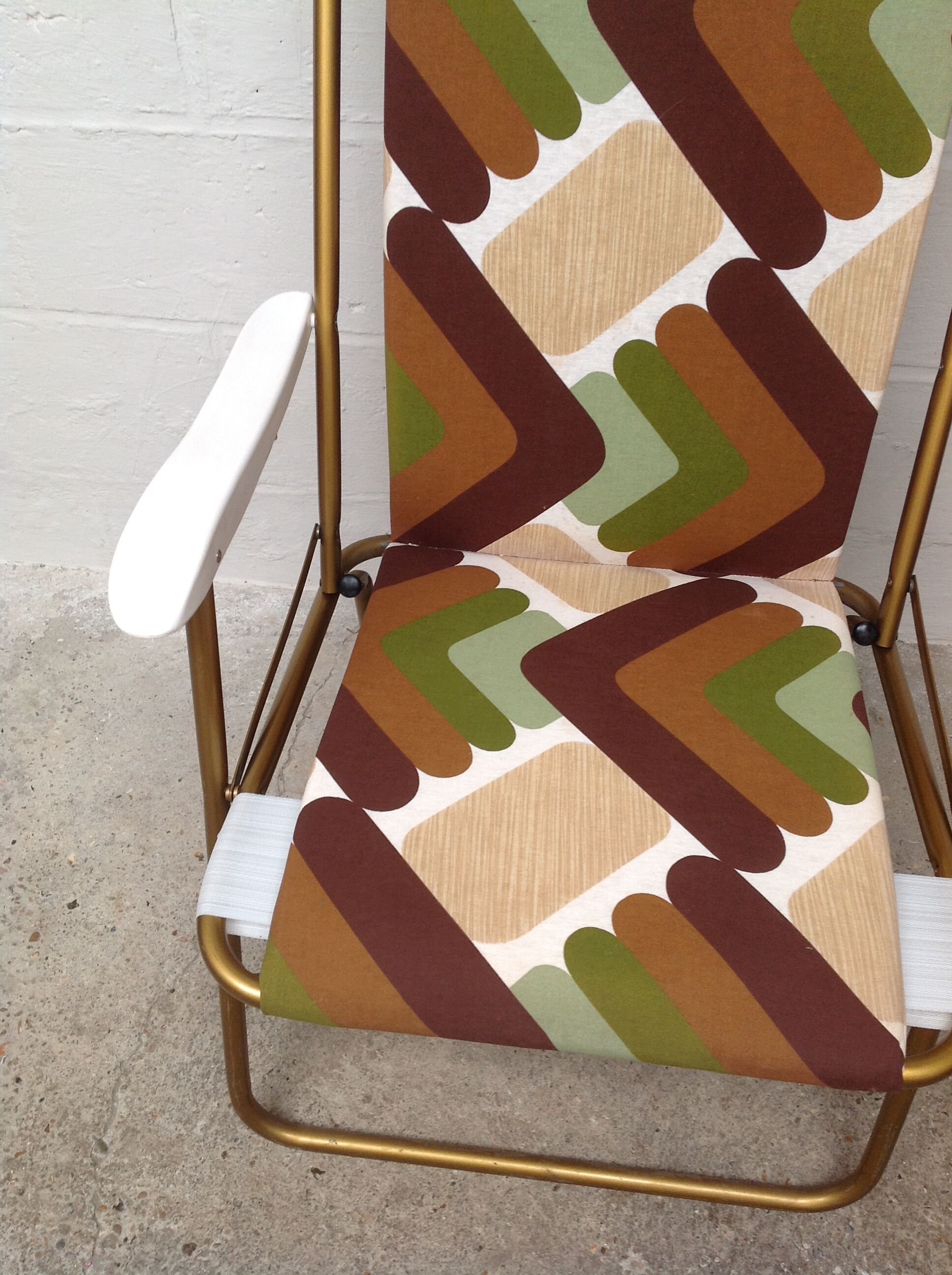 Vintage Lafuma folding chair