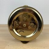 Clock alarm clock Jaz gold metal