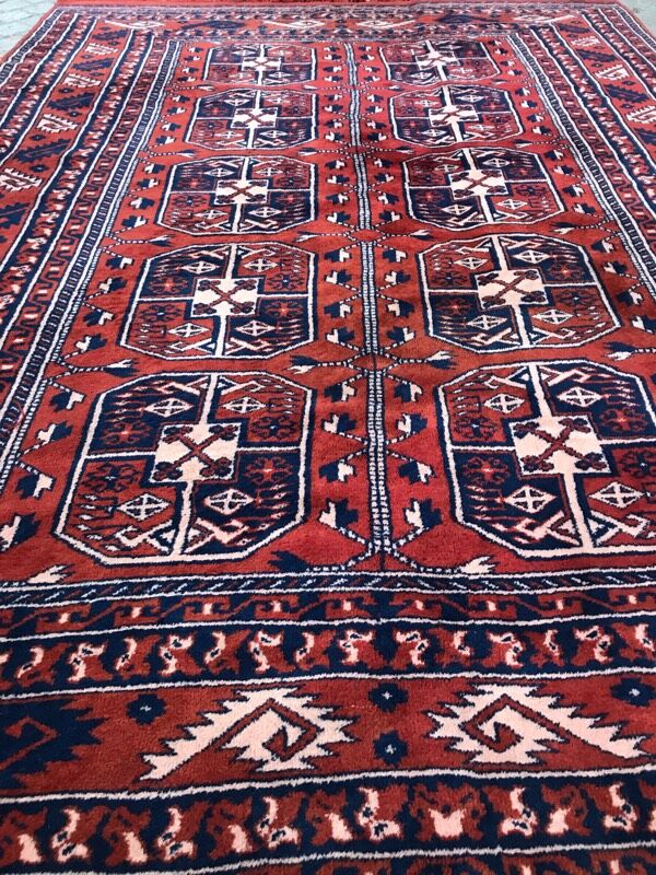 Persian rug Kurdish ground turkmen 190 x 275 cm