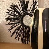 Hand-painted ceramic vase