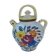 Cruche gargoulette à fleurs