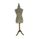 Mannequin de couture 1900 tissu structure bois