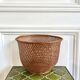 Cache pot corbeille cannage osier