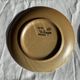 Set of 6 dessert plates in stoneware Village France D20