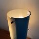 Vintage lamp 50s-60s metal sky blue and plexiglass