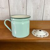 Vintage enamelled pitcher