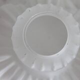 Glass lampshade, tulip; vintage light fixture