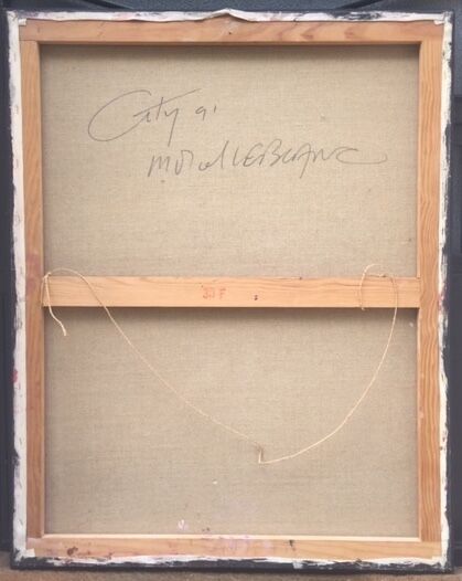 Abstract composition by Marcel Lenoir "City 91"