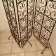 Wrought iron screen