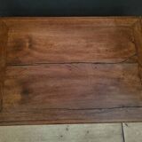 Louis XIII style desk writing table in solid wood in very good condition