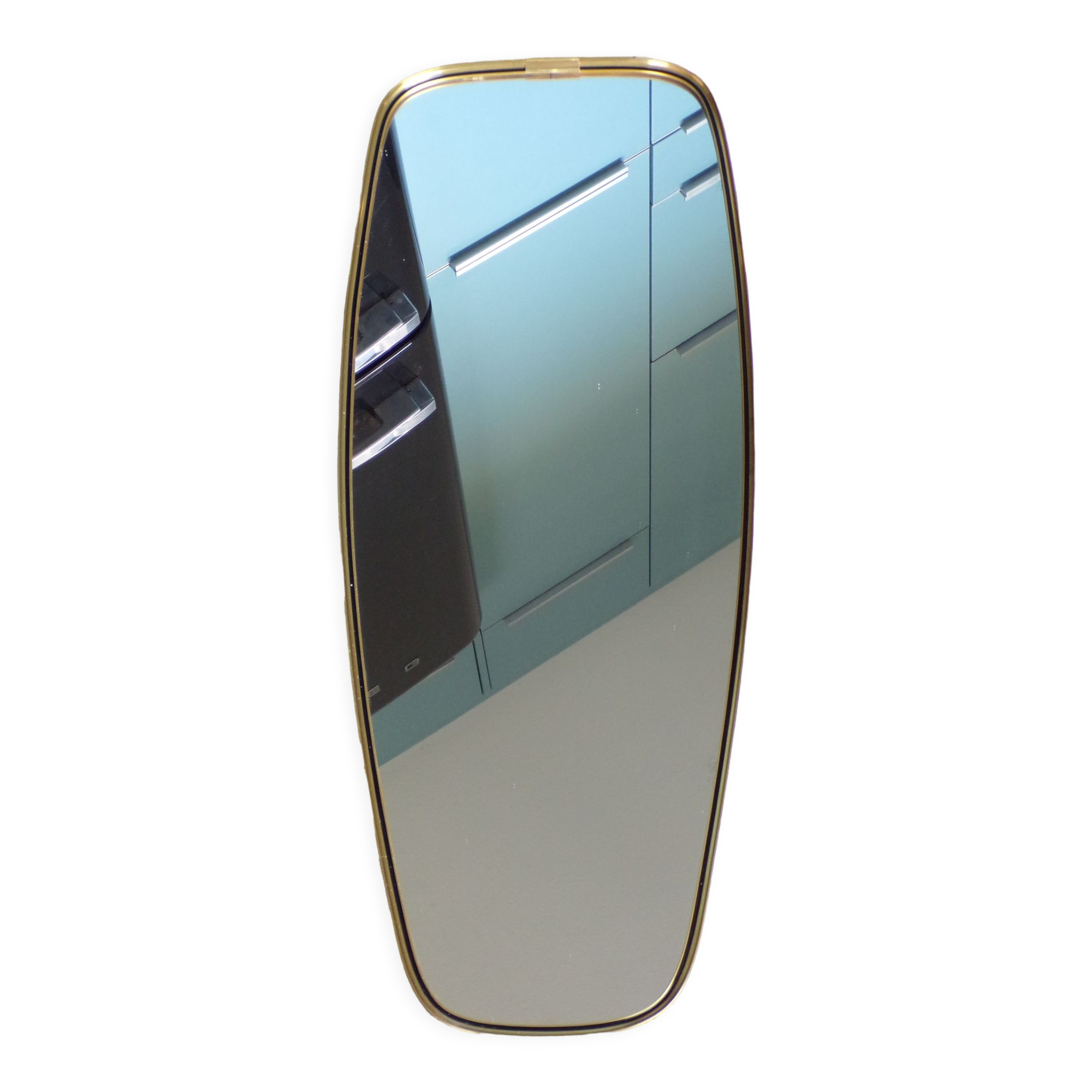 Vintage mirror mirror 35,5x90cm