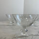 Set of 4 crystal glasses