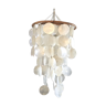 Vintage mother-of-pearl suspension cascade with pendants