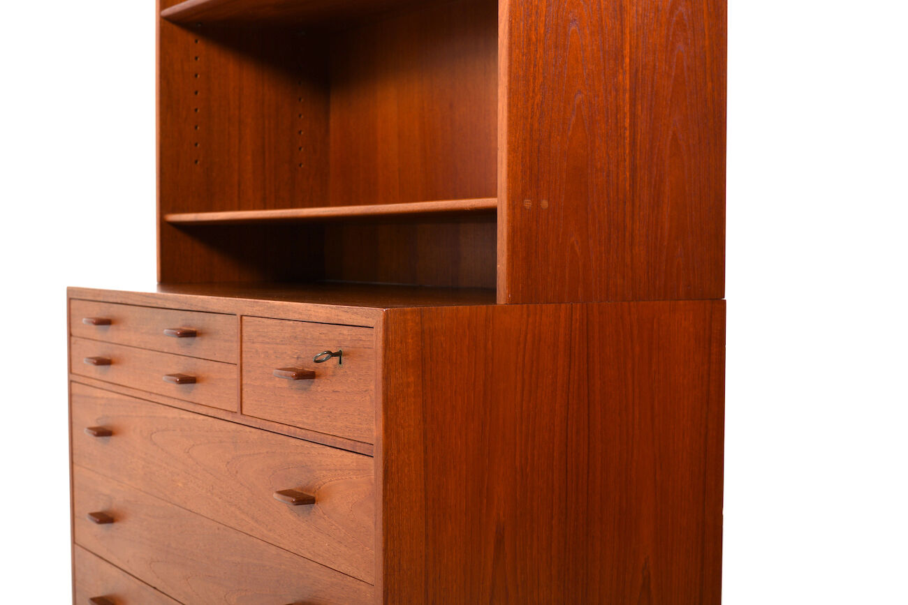 Bibliothèque Hans J. Wegner en teck RY16 de 1958