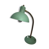 articulated desk lamp, vintage 50-year-long metal lamp. Good condition.