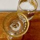 Pair of Napoleon III liqueur glasses