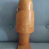 Vintage Japanese kokeshi doll in bamboo japenese dancing geisha