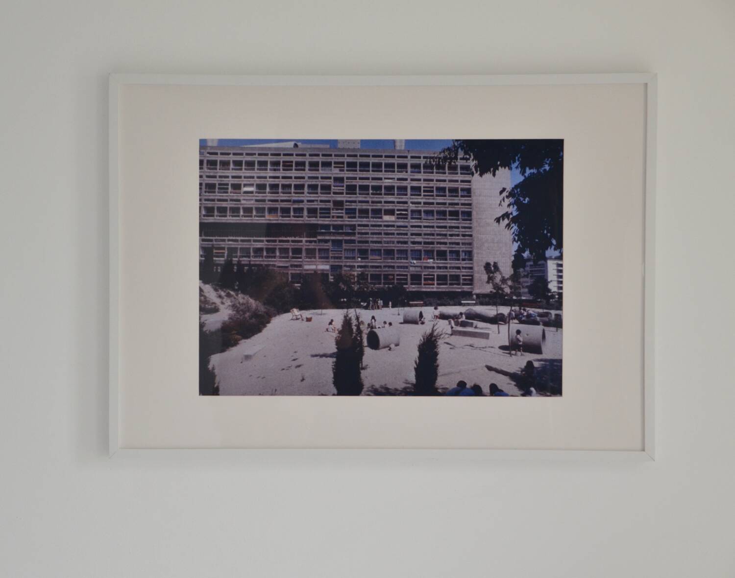 Photograph of the Radiant City of Marseille by Le Corbusier