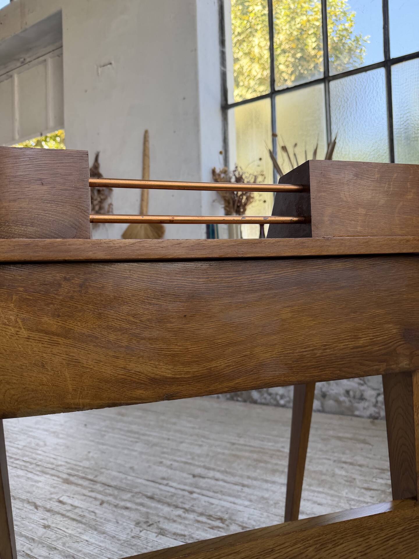 1960s compass desk reconstruction