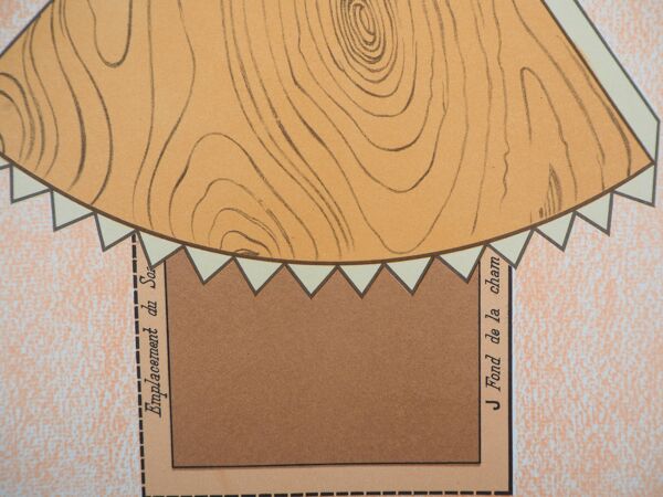 Enrico baj : hibou - lithographie originale