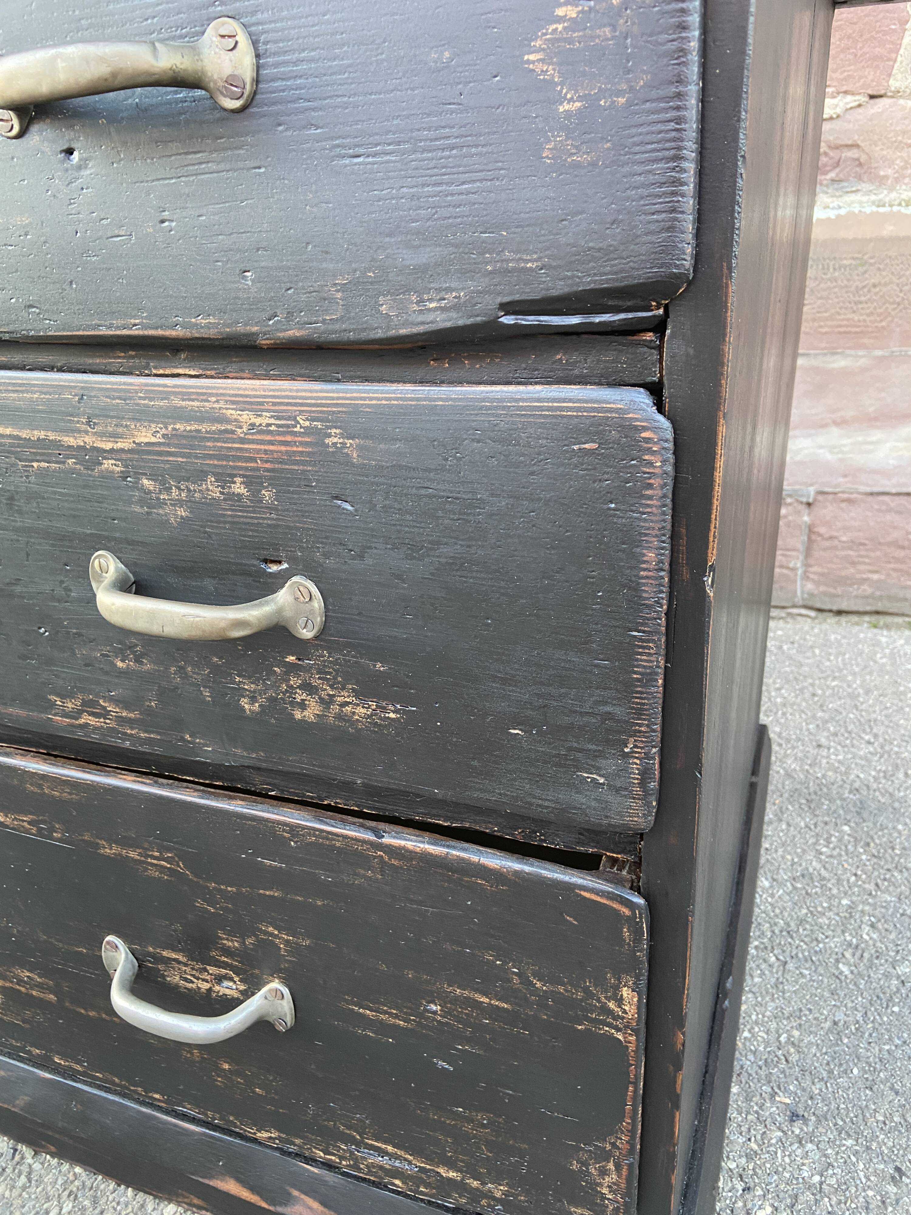 Haberdashery counter with drawers 1900