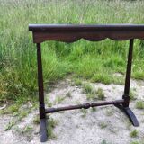 Small wooden console