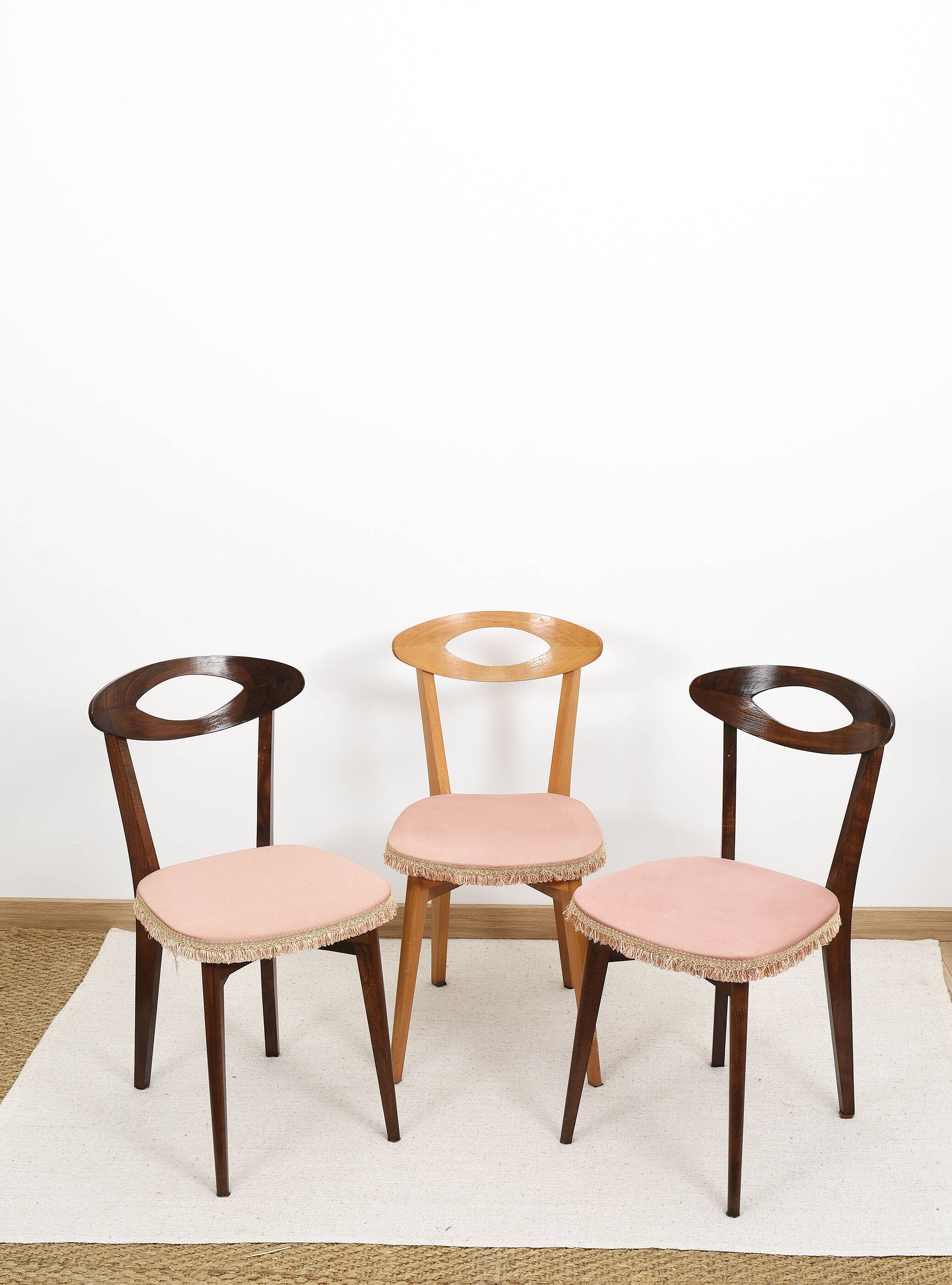 Vintage design chairs, 60s