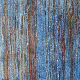 Blue knotted carpet 246 x 300 cm