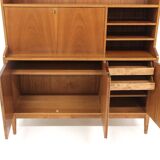 Scandinavian mahogany secretary, Bräntorps, Sweden, 1960