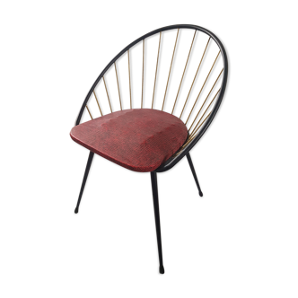 Chaise berceau années 50 vintage