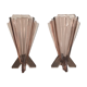 Paire de vases en cristal