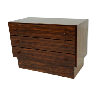 Commode palissandre années 1970 scandinave minimaliste