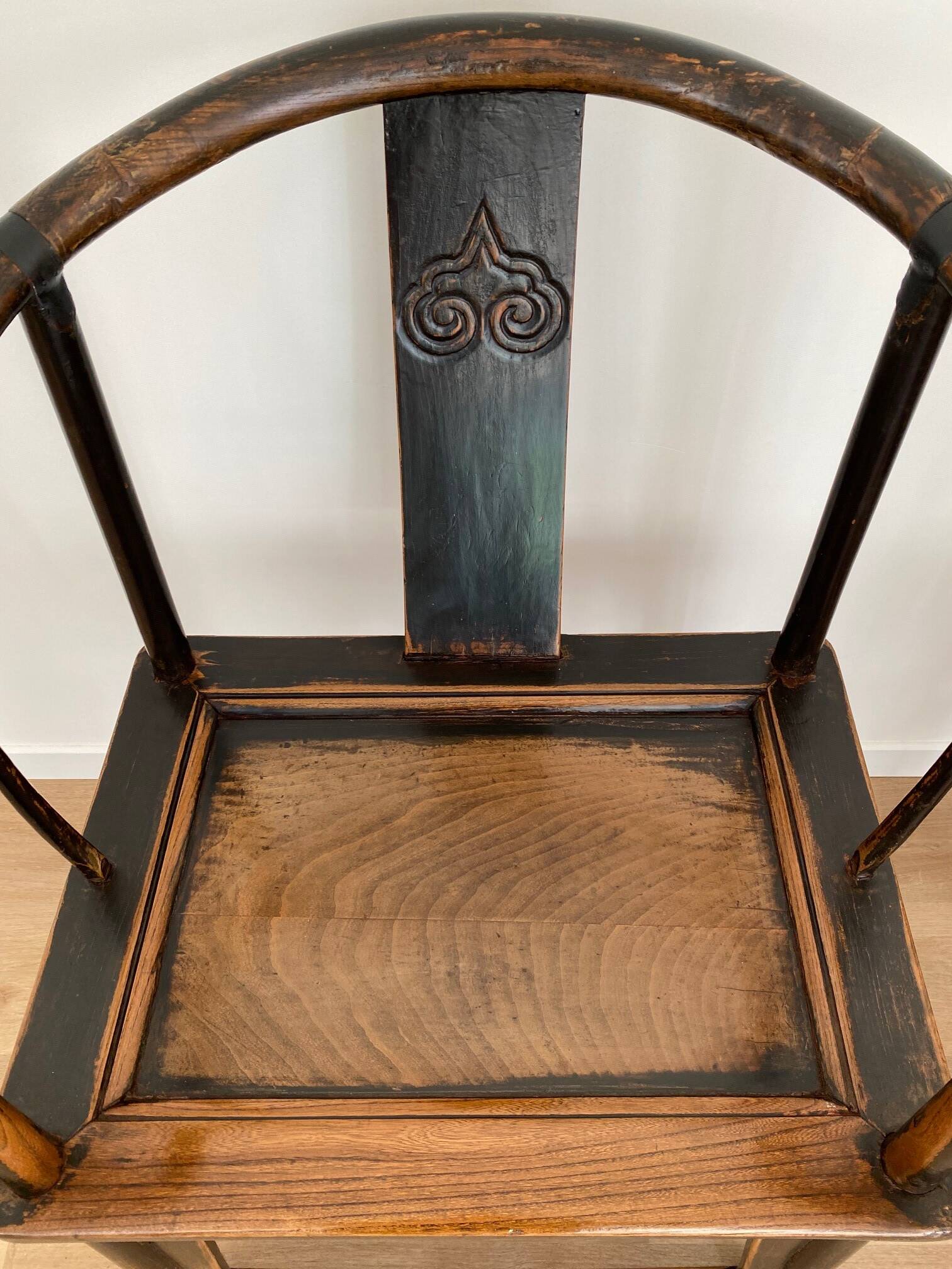 Pair of Chinese armchairs