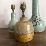 matching signed ceramic lamp bases