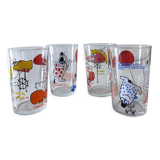 4 collector's glasses The Shadoks