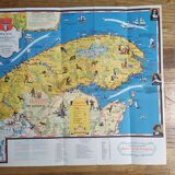 Carte de Gaspésie (Québec) édition de 1960