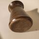 Sandstone vase 70s height 18.5 cm